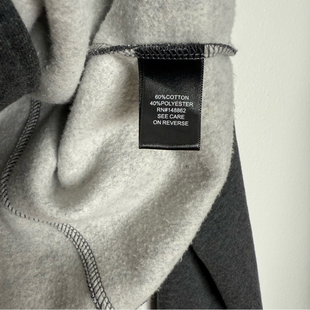 Torrid - Charcoal Gray Fleece Drape Front Long Sleeve Jacket - 2x - Picture 5 of 7